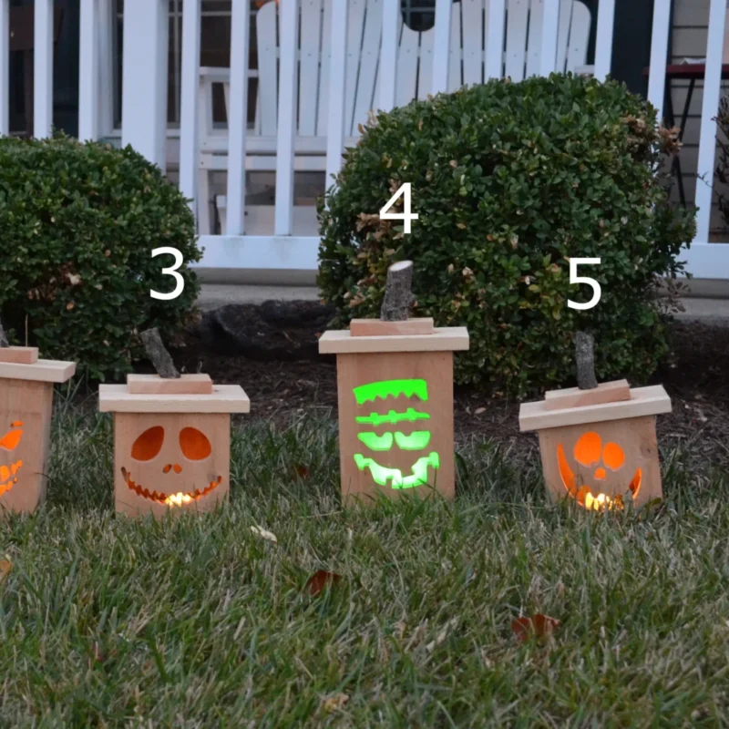 Halloween Jack-O'-Lanterns